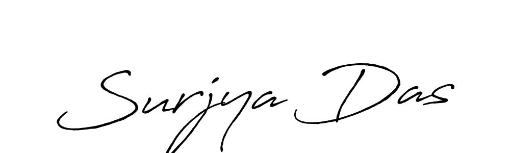 Also we have Surjya Das name is the best signature style. Create professional handwritten signature collection using Antro_Vectra_Bolder autograph style. Surjya Das signature style 7 images and pictures png