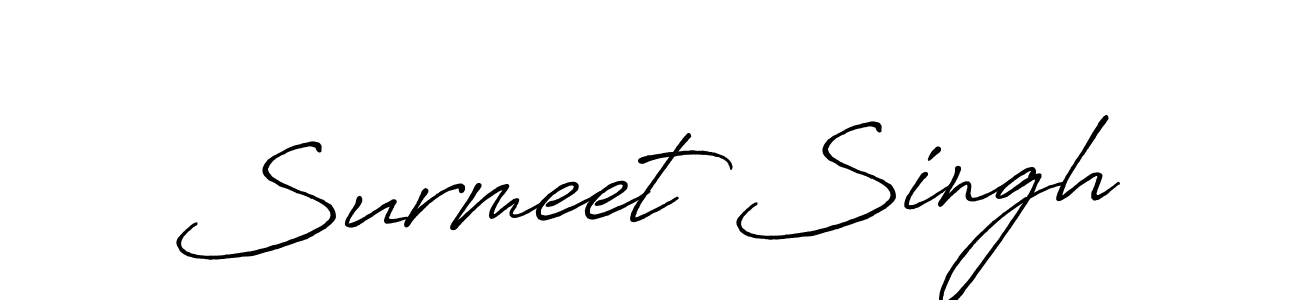 Once you've used our free online signature maker to create your best signature Antro_Vectra_Bolder style, it's time to enjoy all of the benefits that Surmeet Singh name signing documents. Surmeet Singh signature style 7 images and pictures png