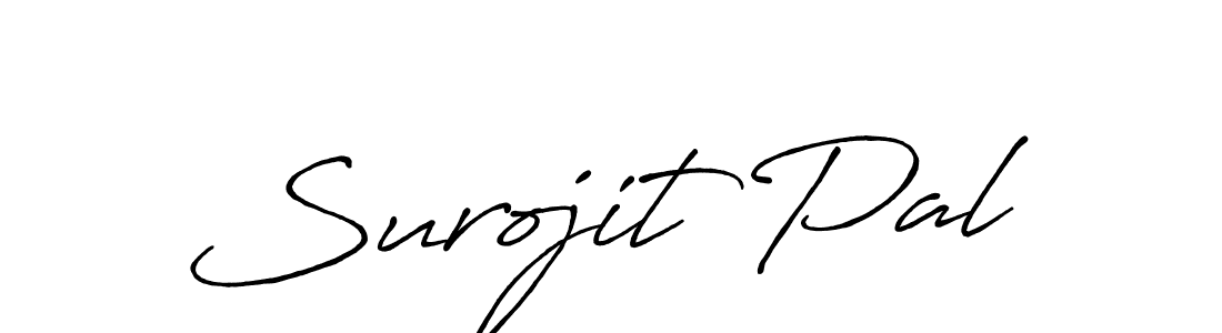 How to make Surojit Pal signature? Antro_Vectra_Bolder is a professional autograph style. Create handwritten signature for Surojit Pal name. Surojit Pal signature style 7 images and pictures png