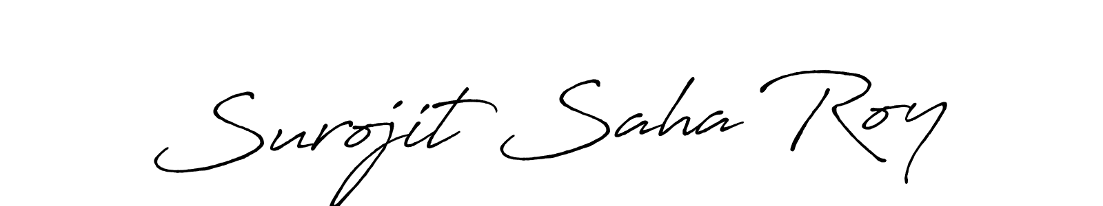 It looks lik you need a new signature style for name Surojit Saha Roy. Design unique handwritten (Antro_Vectra_Bolder) signature with our free signature maker in just a few clicks. Surojit Saha Roy signature style 7 images and pictures png