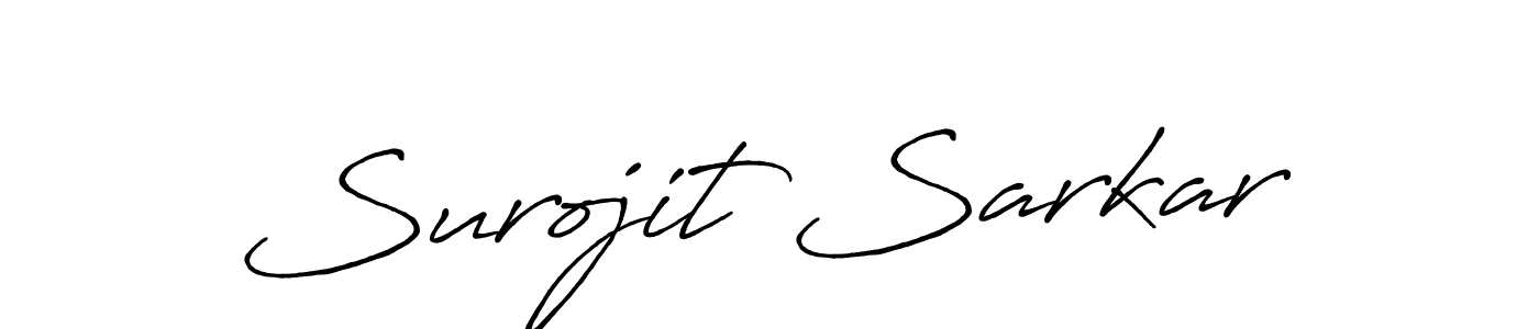 Use a signature maker to create a handwritten signature online. With this signature software, you can design (Antro_Vectra_Bolder) your own signature for name Surojit Sarkar. Surojit Sarkar signature style 7 images and pictures png