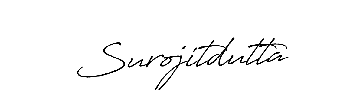 if you are searching for the best signature style for your name Surojitdutta. so please give up your signature search. here we have designed multiple signature styles  using Antro_Vectra_Bolder. Surojitdutta signature style 7 images and pictures png