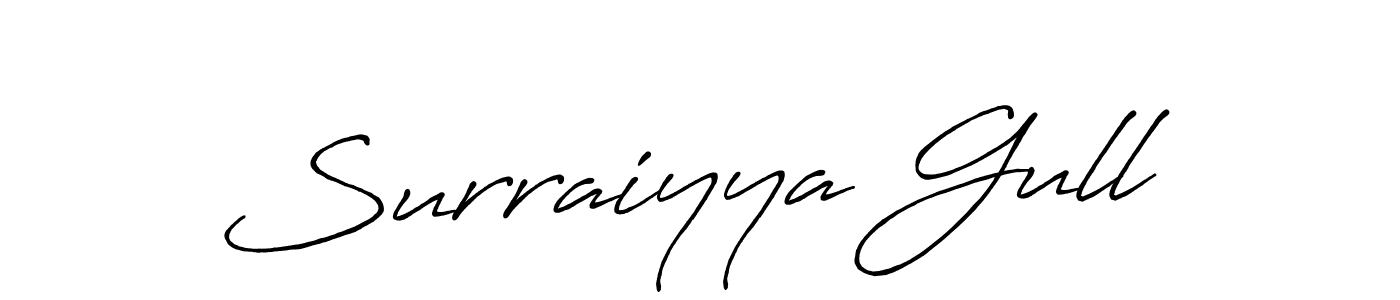 Check out images of Autograph of Surraiyya Gull name. Actor Surraiyya Gull Signature Style. Antro_Vectra_Bolder is a professional sign style online. Surraiyya Gull signature style 7 images and pictures png