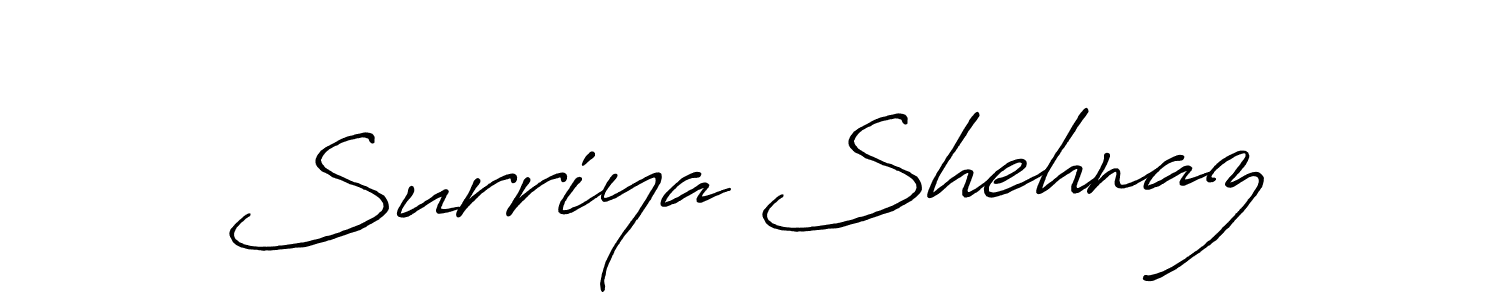if you are searching for the best signature style for your name Surriya Shehnaz. so please give up your signature search. here we have designed multiple signature styles  using Antro_Vectra_Bolder. Surriya Shehnaz signature style 7 images and pictures png