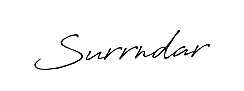 Here are the top 10 professional signature styles for the name Surrndar. These are the best autograph styles you can use for your name. Surrndar signature style 7 images and pictures png