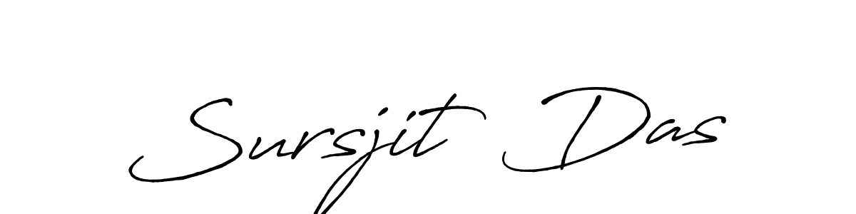 Also we have Sursjit  Das name is the best signature style. Create professional handwritten signature collection using Antro_Vectra_Bolder autograph style. Sursjit  Das signature style 7 images and pictures png