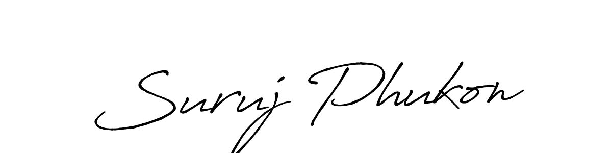 Also You can easily find your signature by using the search form. We will create Suruj Phukon name handwritten signature images for you free of cost using Antro_Vectra_Bolder sign style. Suruj Phukon signature style 7 images and pictures png