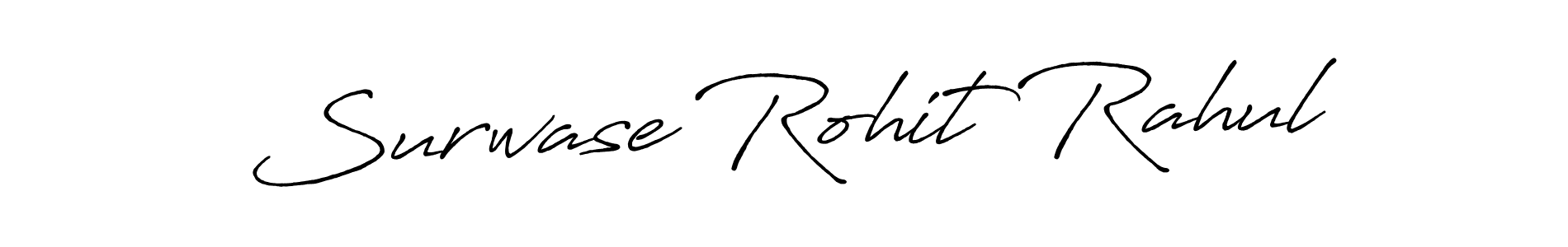 Here are the top 10 professional signature styles for the name Surwase Rohit Rahul. These are the best autograph styles you can use for your name. Surwase Rohit Rahul signature style 7 images and pictures png