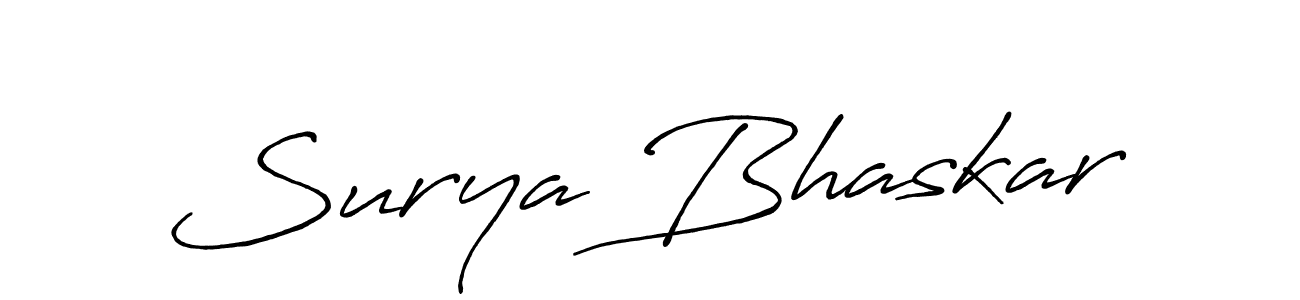 Antro_Vectra_Bolder is a professional signature style that is perfect for those who want to add a touch of class to their signature. It is also a great choice for those who want to make their signature more unique. Get Surya Bhaskar name to fancy signature for free. Surya Bhaskar signature style 7 images and pictures png