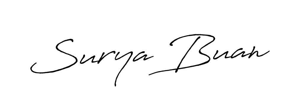 You can use this online signature creator to create a handwritten signature for the name Surya Buan. This is the best online autograph maker. Surya Buan signature style 7 images and pictures png