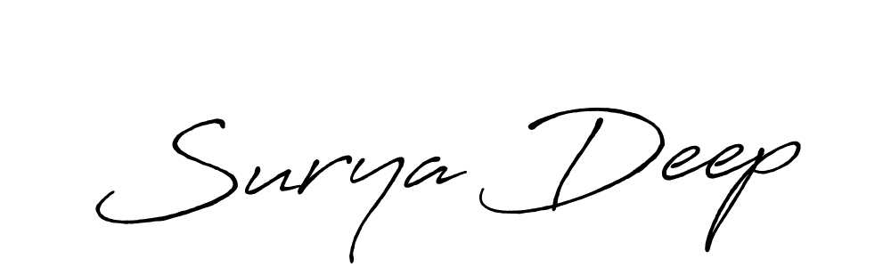 This is the best signature style for the Surya Deep name. Also you like these signature font (Antro_Vectra_Bolder). Mix name signature. Surya Deep signature style 7 images and pictures png
