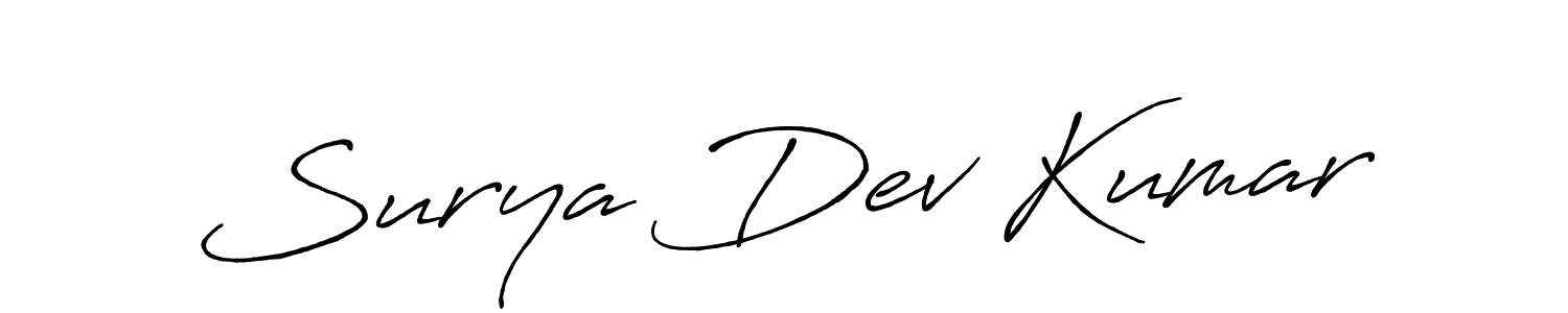 Once you've used our free online signature maker to create your best signature Antro_Vectra_Bolder style, it's time to enjoy all of the benefits that Surya Dev Kumar name signing documents. Surya Dev Kumar signature style 7 images and pictures png