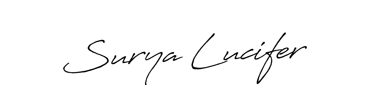 Here are the top 10 professional signature styles for the name Surya Lucifer. These are the best autograph styles you can use for your name. Surya Lucifer signature style 7 images and pictures png