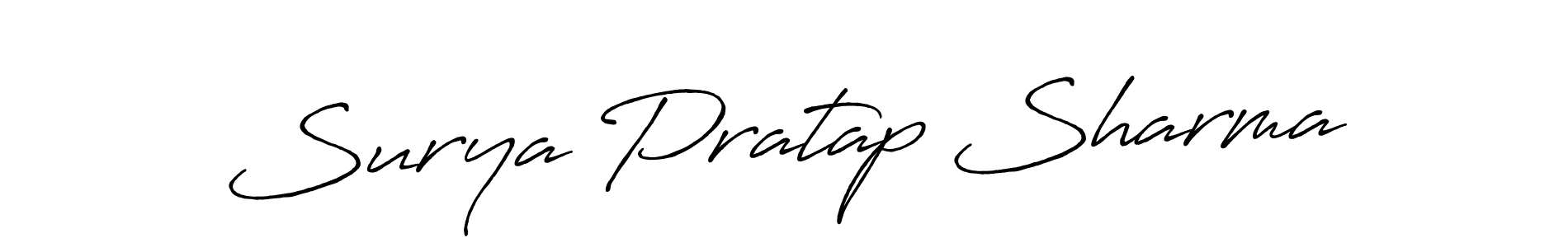 Also You can easily find your signature by using the search form. We will create Surya Pratap Sharma name handwritten signature images for you free of cost using Antro_Vectra_Bolder sign style. Surya Pratap Sharma signature style 7 images and pictures png