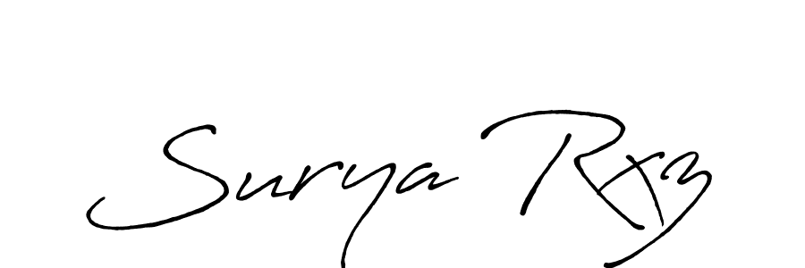 Also You can easily find your signature by using the search form. We will create Surya Rxz name handwritten signature images for you free of cost using Antro_Vectra_Bolder sign style. Surya Rxz signature style 7 images and pictures png