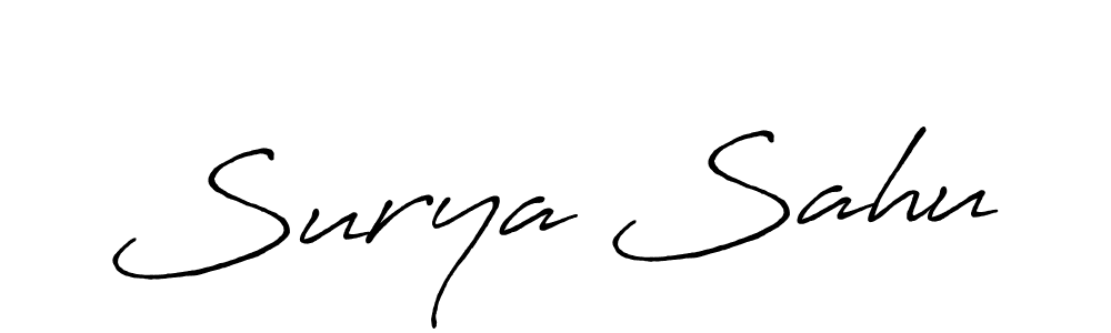 How to Draw Surya Sahu signature style? Antro_Vectra_Bolder is a latest design signature styles for name Surya Sahu. Surya Sahu signature style 7 images and pictures png