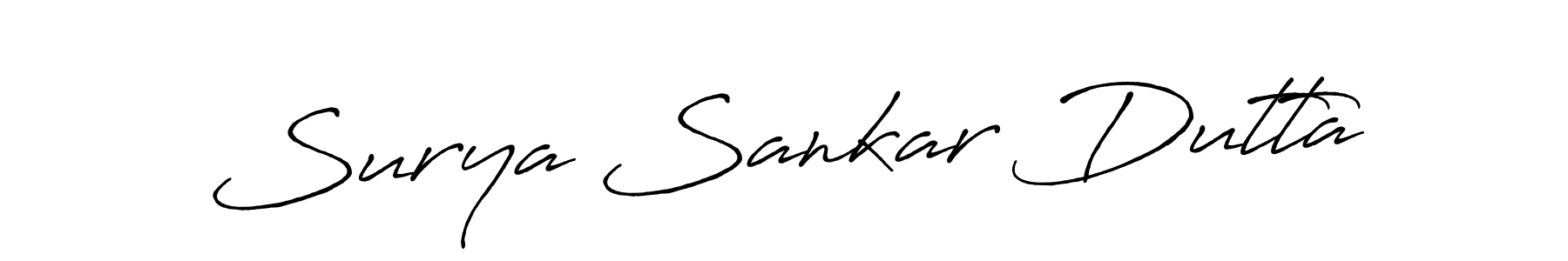 The best way (Antro_Vectra_Bolder) to make a short signature is to pick only two or three words in your name. The name Surya Sankar Dutta include a total of six letters. For converting this name. Surya Sankar Dutta signature style 7 images and pictures png