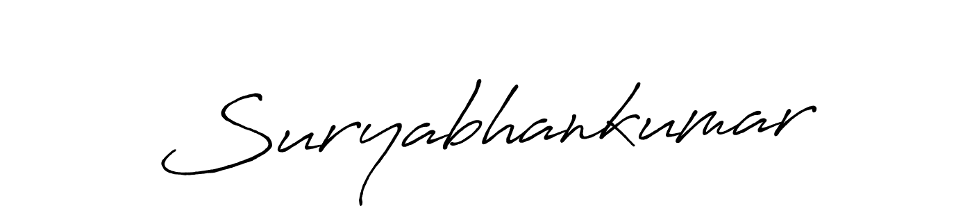 You should practise on your own different ways (Antro_Vectra_Bolder) to write your name (Suryabhankumar) in signature. don't let someone else do it for you. Suryabhankumar signature style 7 images and pictures png