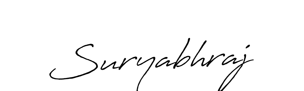 Once you've used our free online signature maker to create your best signature Antro_Vectra_Bolder style, it's time to enjoy all of the benefits that Suryabhraj name signing documents. Suryabhraj signature style 7 images and pictures png