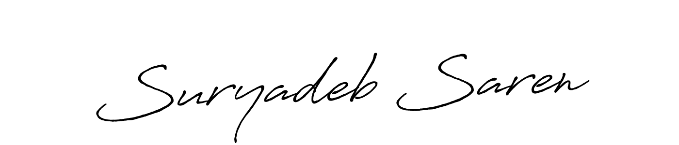 Make a short Suryadeb Saren signature style. Manage your documents anywhere anytime using Antro_Vectra_Bolder. Create and add eSignatures, submit forms, share and send files easily. Suryadeb Saren signature style 7 images and pictures png
