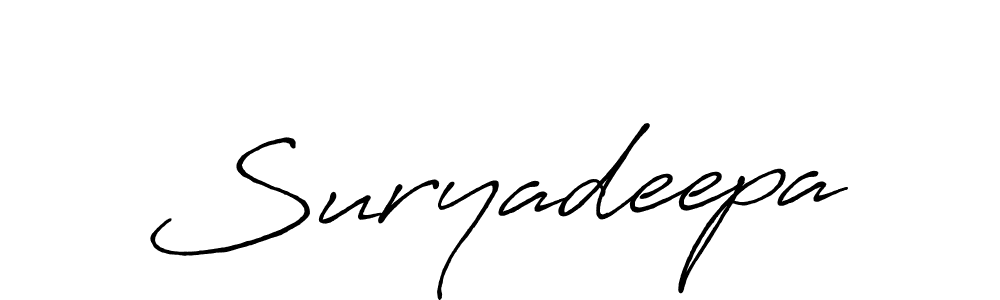 Once you've used our free online signature maker to create your best signature Antro_Vectra_Bolder style, it's time to enjoy all of the benefits that Suryadeepa name signing documents. Suryadeepa signature style 7 images and pictures png