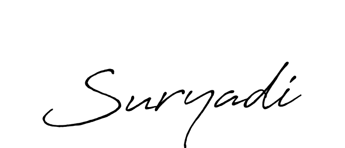 Also we have Suryadi name is the best signature style. Create professional handwritten signature collection using Antro_Vectra_Bolder autograph style. Suryadi signature style 7 images and pictures png