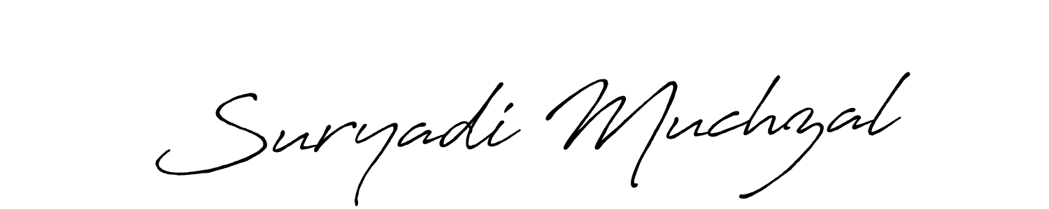 if you are searching for the best signature style for your name Suryadi Muchzal. so please give up your signature search. here we have designed multiple signature styles  using Antro_Vectra_Bolder. Suryadi Muchzal signature style 7 images and pictures png