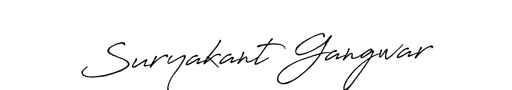 Make a short Suryakant Gangwar signature style. Manage your documents anywhere anytime using Antro_Vectra_Bolder. Create and add eSignatures, submit forms, share and send files easily. Suryakant Gangwar signature style 7 images and pictures png