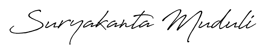 Express your personality with a custom Suryakanta Muduli signature crafted with Antro_Vectra_Bolder typography. Free transparent PNG download available. Suryakanta Muduli signature style 7 images and pictures png