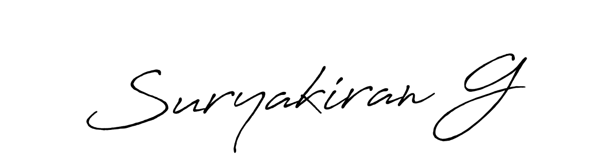 How to Draw Suryakiran G signature style? Antro_Vectra_Bolder is a latest design signature styles for name Suryakiran G. Suryakiran G signature style 7 images and pictures png