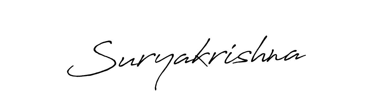 Also we have Suryakrishna name is the best signature style. Create professional handwritten signature collection using Antro_Vectra_Bolder autograph style. Suryakrishna signature style 7 images and pictures png