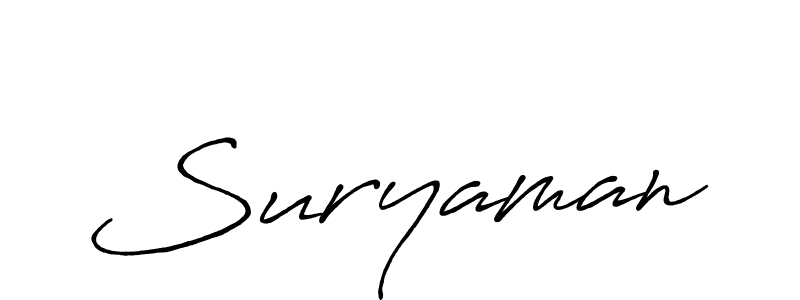 Once you've used our free online signature maker to create your best signature Antro_Vectra_Bolder style, it's time to enjoy all of the benefits that Suryaman name signing documents. Suryaman signature style 7 images and pictures png