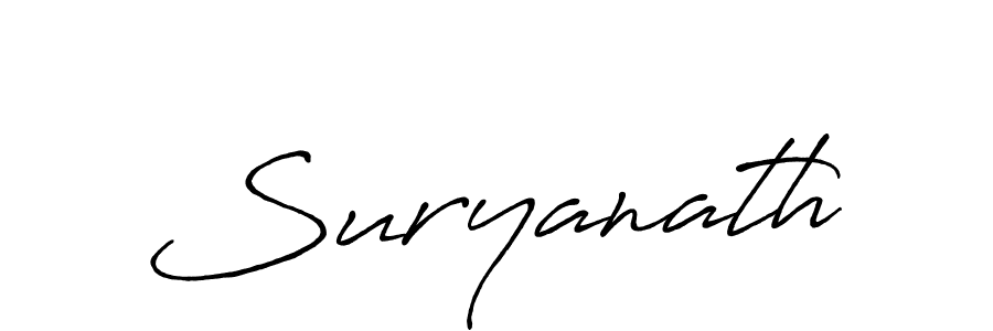 Make a beautiful signature design for name Suryanath. Use this online signature maker to create a handwritten signature for free. Suryanath signature style 7 images and pictures png