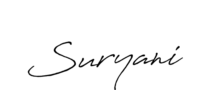 Once you've used our free online signature maker to create your best signature Antro_Vectra_Bolder style, it's time to enjoy all of the benefits that Suryani name signing documents. Suryani signature style 7 images and pictures png