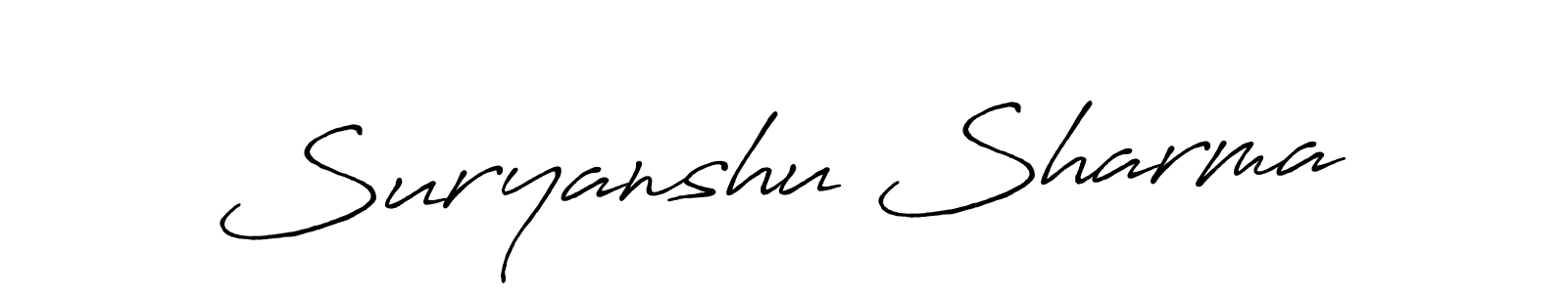 if you are searching for the best signature style for your name Suryanshu Sharma. so please give up your signature search. here we have designed multiple signature styles  using Antro_Vectra_Bolder. Suryanshu Sharma signature style 7 images and pictures png