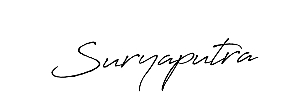Similarly Antro_Vectra_Bolder is the best handwritten signature design. Signature creator online .You can use it as an online autograph creator for name Suryaputra. Suryaputra signature style 7 images and pictures png