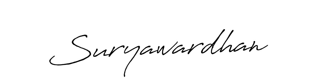 Once you've used our free online signature maker to create your best signature Antro_Vectra_Bolder style, it's time to enjoy all of the benefits that Suryawardhan name signing documents. Suryawardhan signature style 7 images and pictures png