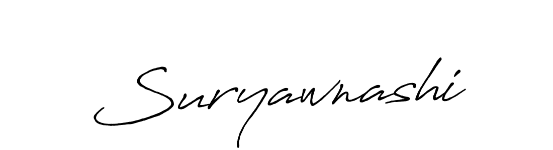Also we have Suryawnashi name is the best signature style. Create professional handwritten signature collection using Antro_Vectra_Bolder autograph style. Suryawnashi signature style 7 images and pictures png