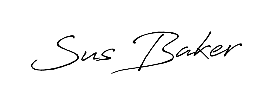 Similarly Antro_Vectra_Bolder is the best handwritten signature design. Signature creator online .You can use it as an online autograph creator for name Sus Baker. Sus Baker signature style 7 images and pictures png