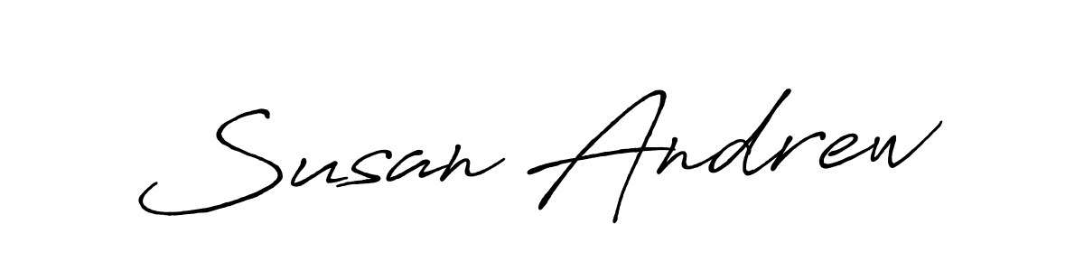 if you are searching for the best signature style for your name Susan Andrew. so please give up your signature search. here we have designed multiple signature styles  using Antro_Vectra_Bolder. Susan Andrew signature style 7 images and pictures png