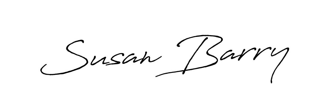 Design your own signature with our free online signature maker. With this signature software, you can create a handwritten (Antro_Vectra_Bolder) signature for name Susan Barry. Susan Barry signature style 7 images and pictures png