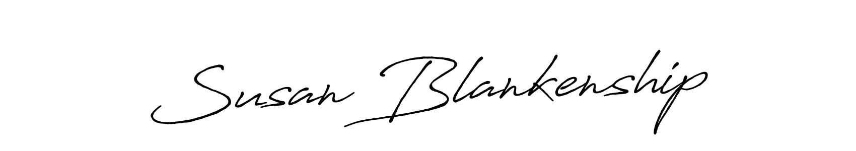 Use a signature maker to create a handwritten signature online. With this signature software, you can design (Antro_Vectra_Bolder) your own signature for name Susan Blankenship. Susan Blankenship signature style 7 images and pictures png