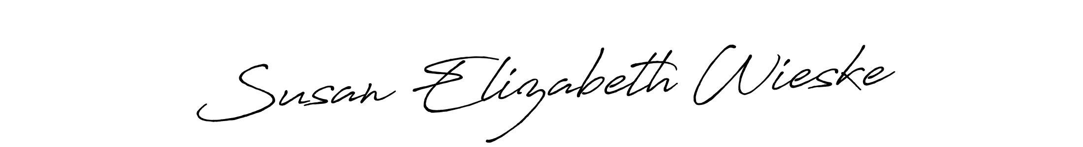 Susan Elizabeth Wieske stylish signature style. Best Handwritten Sign (Antro_Vectra_Bolder) for my name. Handwritten Signature Collection Ideas for my name Susan Elizabeth Wieske. Susan Elizabeth Wieske signature style 7 images and pictures png