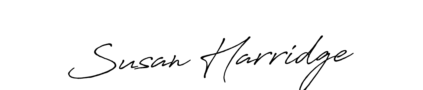 Once you've used our free online signature maker to create your best signature Antro_Vectra_Bolder style, it's time to enjoy all of the benefits that Susan Harridge name signing documents. Susan Harridge signature style 7 images and pictures png