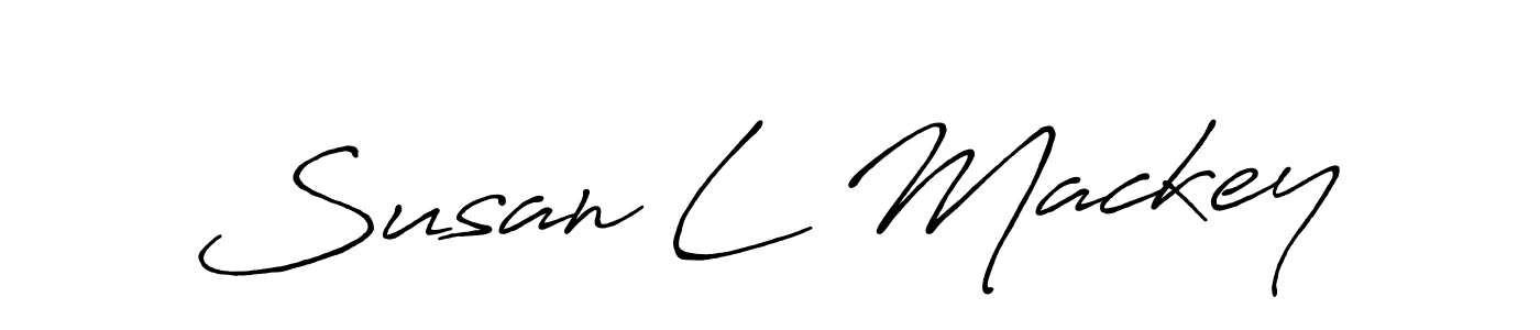 if you are searching for the best signature style for your name Susan L Mackey. so please give up your signature search. here we have designed multiple signature styles  using Antro_Vectra_Bolder. Susan L Mackey signature style 7 images and pictures png