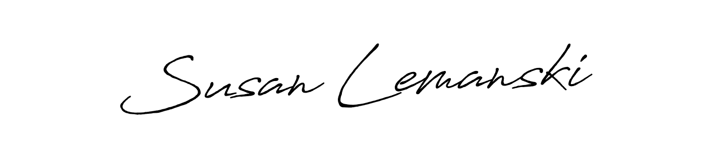 Similarly Antro_Vectra_Bolder is the best handwritten signature design. Signature creator online .You can use it as an online autograph creator for name Susan Lemanski. Susan Lemanski signature style 7 images and pictures png