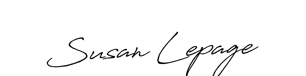 It looks lik you need a new signature style for name Susan Lepage. Design unique handwritten (Antro_Vectra_Bolder) signature with our free signature maker in just a few clicks. Susan Lepage signature style 7 images and pictures png