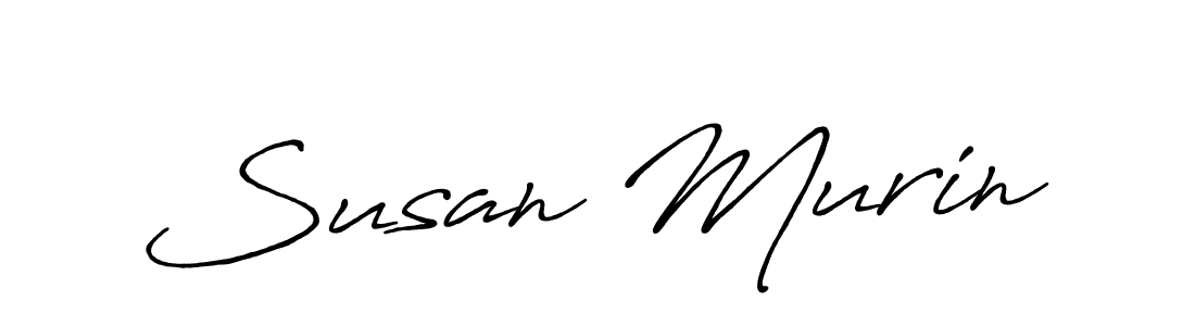 You should practise on your own different ways (Antro_Vectra_Bolder) to write your name (Susan Murin) in signature. don't let someone else do it for you. Susan Murin signature style 7 images and pictures png