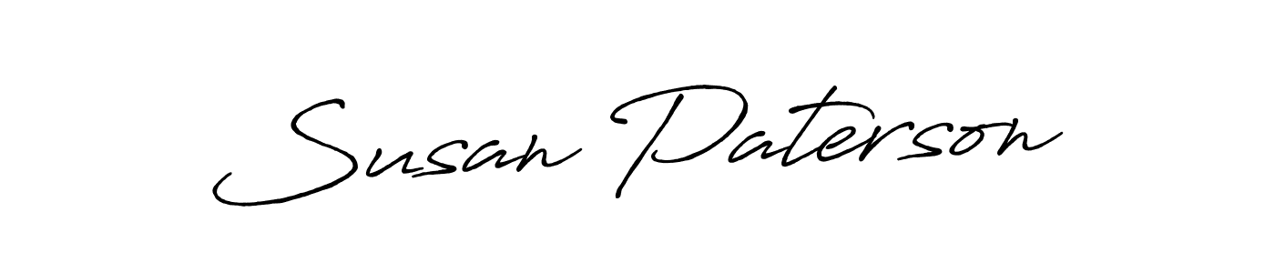 Susan Paterson stylish signature style. Best Handwritten Sign (Antro_Vectra_Bolder) for my name. Handwritten Signature Collection Ideas for my name Susan Paterson. Susan Paterson signature style 7 images and pictures png