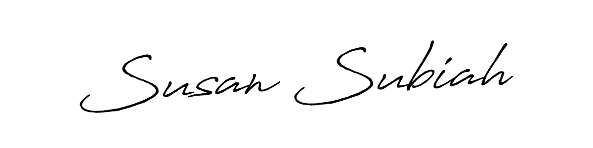 How to Draw Susan Subiah signature style? Antro_Vectra_Bolder is a latest design signature styles for name Susan Subiah. Susan Subiah signature style 7 images and pictures png